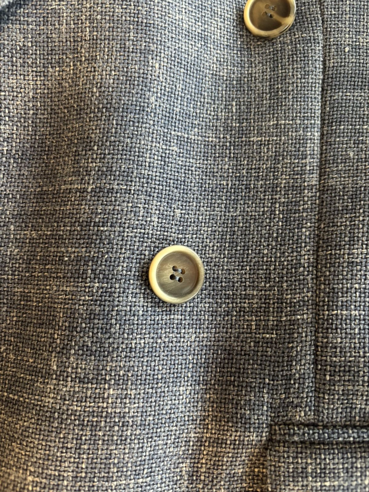 Hackett Astonishing lightly woven double breasted light blazer Size 42R - 6 Thumbnail