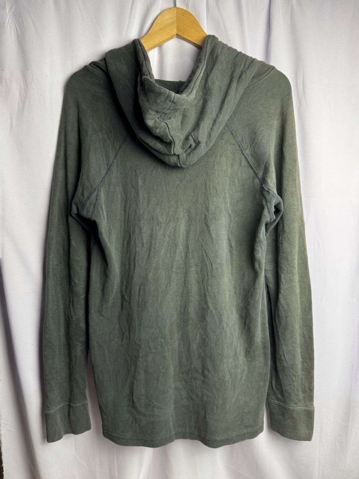Hysteric Glamour Japanese 34 Resume Anthem Faded Green Hoodie Ifsix lgb style Size US M / EU 48-50 / 2 - 3 Thumbnail