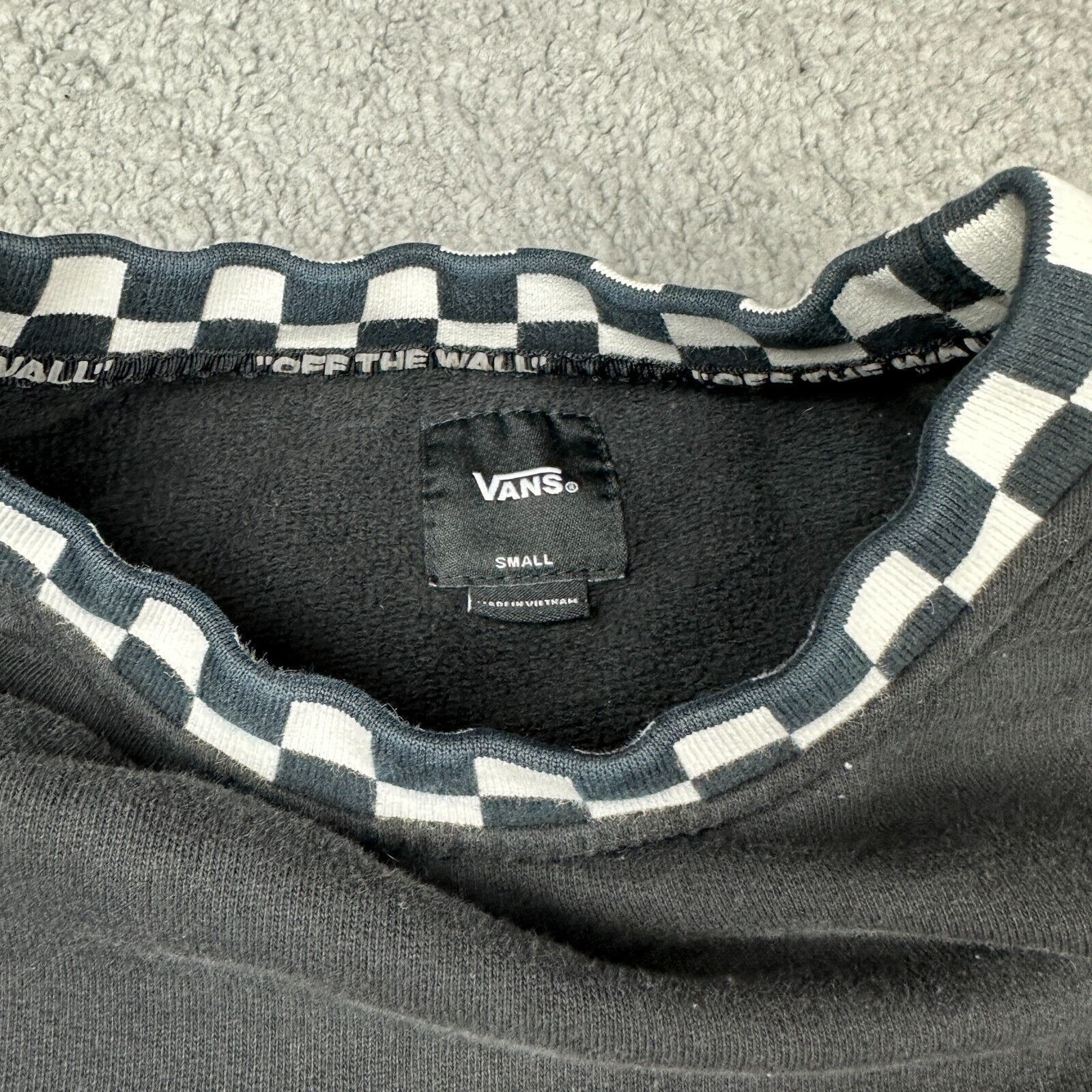 Vans Vans Pullover Sweater Men's Black Gray Long Sleeve Size S Size US S / EU 44-46 / 1 - 4 Thumbnail