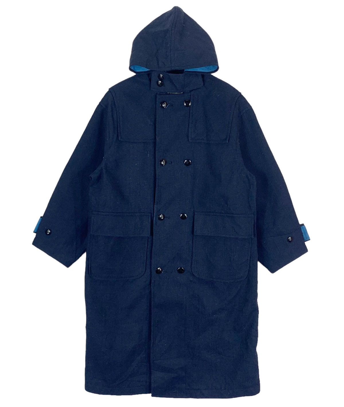 Japanese Brand × Vintage VINTAGE RNA DUFFLE COAT HOODIE JACKET Size US M / EU 48-50 / 2 - 1 Thumbnail