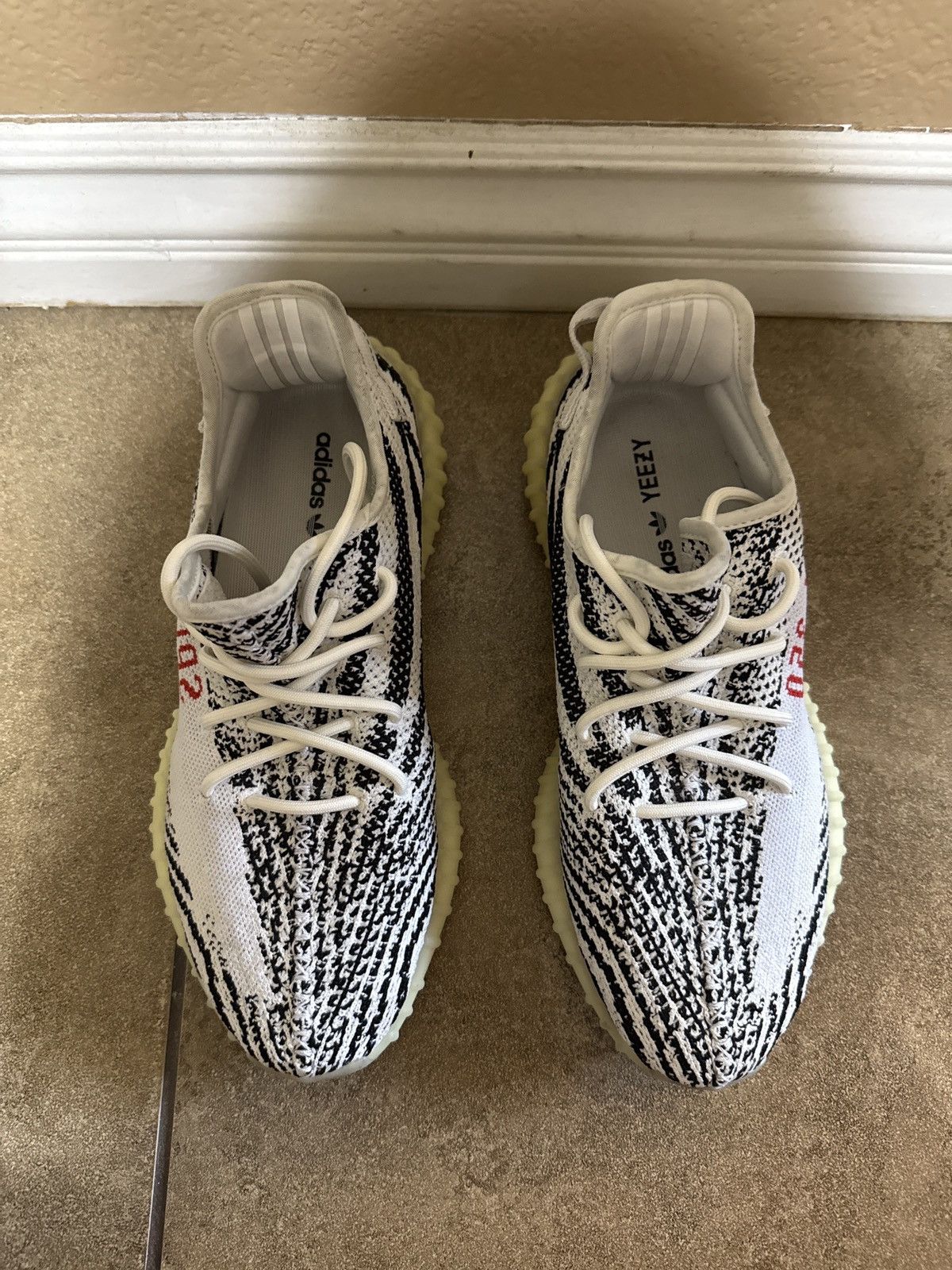 Yeezy Yeezy Boost 350 V2 Zebra Size US 9.5 / EU 42-43 - 7 Thumbnail