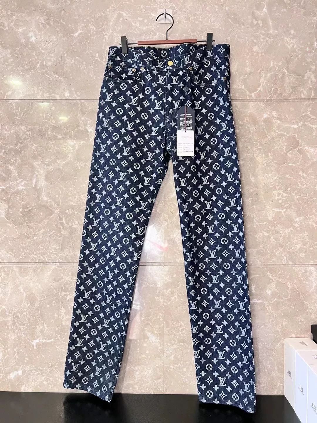 Louis Vuitton Louis Vuitton Limited Edition Denim Pants Size US 30 / EU 46 - 1 Thumbnail
