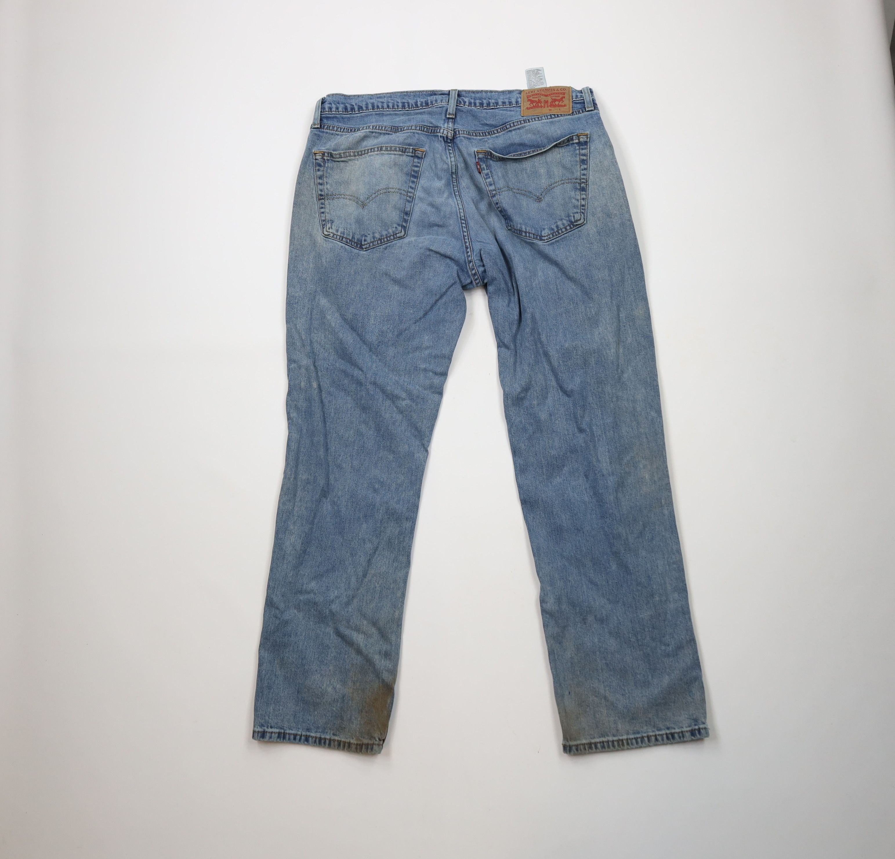 Levi's × Vintage Vintage Y2K Levis 559 Relaxed Fit Straight Leg Denim Jeans Size US 36 / EU 52 - 11 Thumbnail