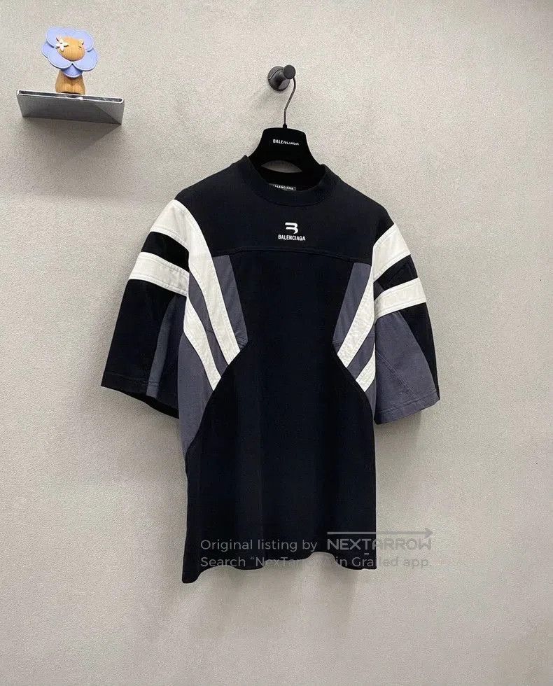 Balenciaga Balenciaga Black Short Sleeve Shirt. Size US XL / EU 56 / 4 - 3 Thumbnail