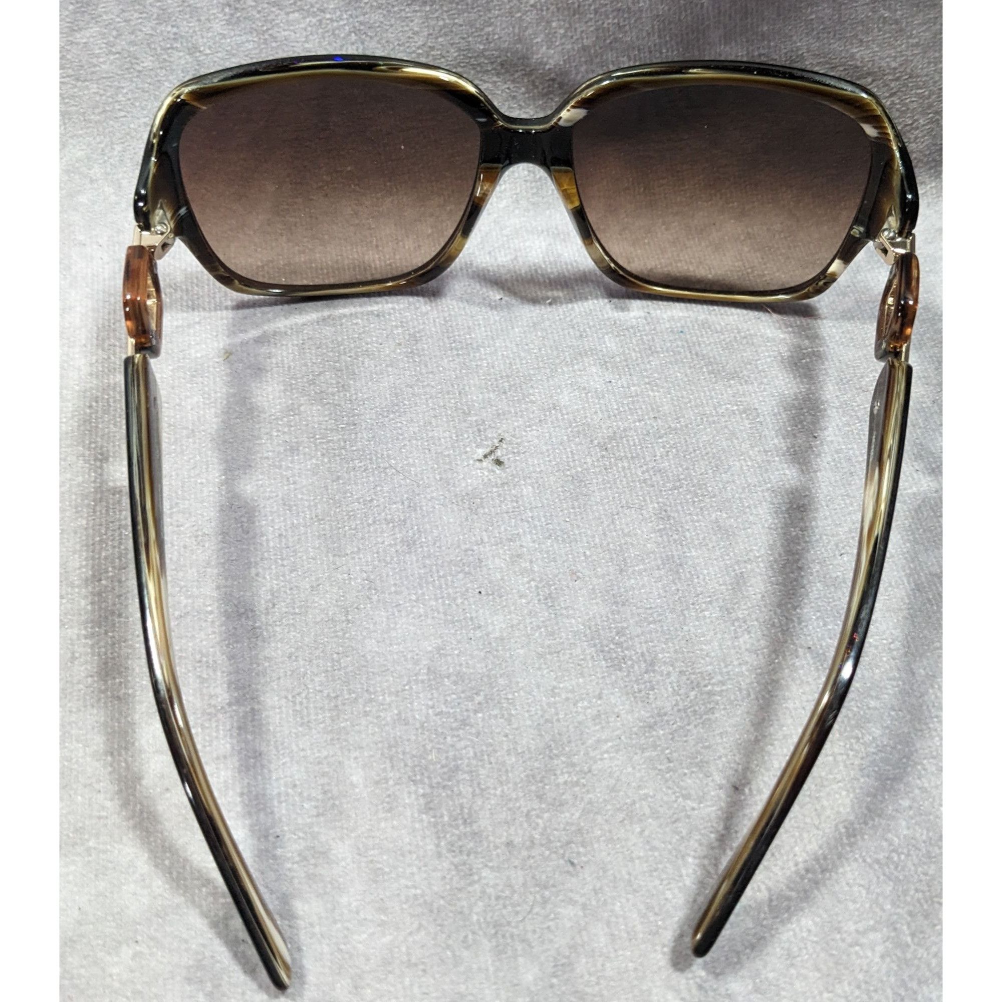 XOXO XOXO Retro Y2K Style Brown And Gold Sunglasses Model X2325 Size ONE SIZE - 5 Thumbnail