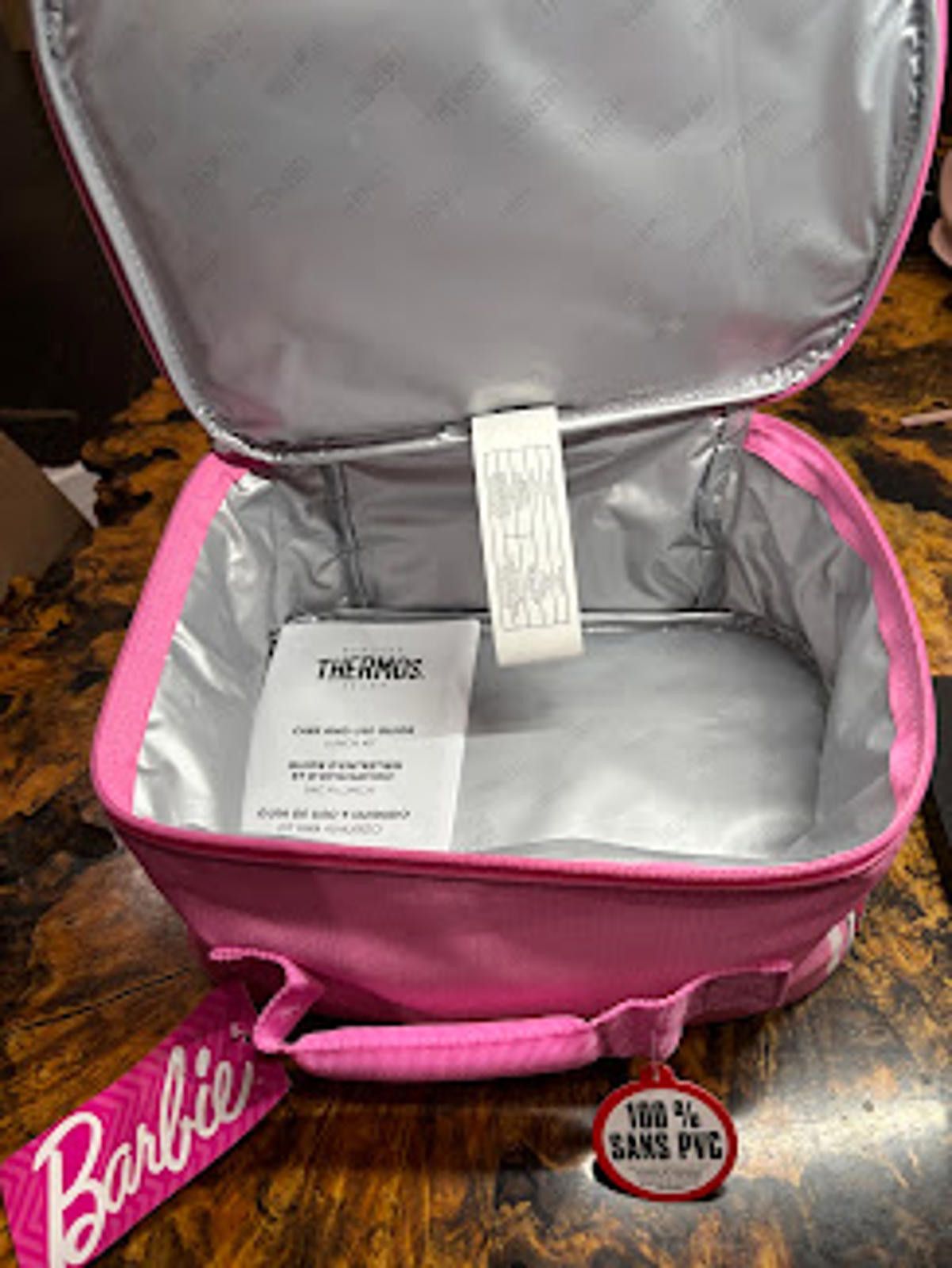 Other Thermos Barbie Pink Bus Lunch Bag - 100% PVC Free Size ONE SIZE - 5 Thumbnail