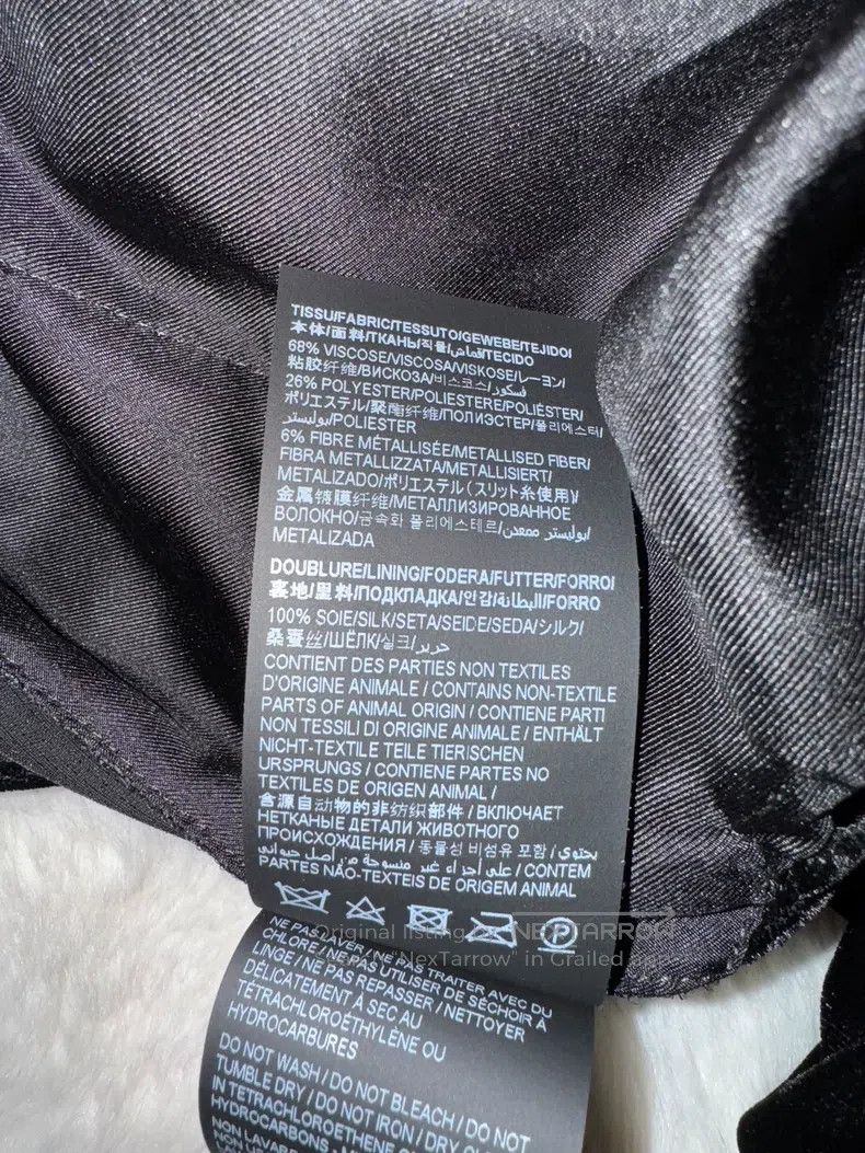 Saint Laurent Paris Saint Laurent Paris Starry Galaxy Velvet Trousers Size US 30 / EU 46 - 5 Thumbnail