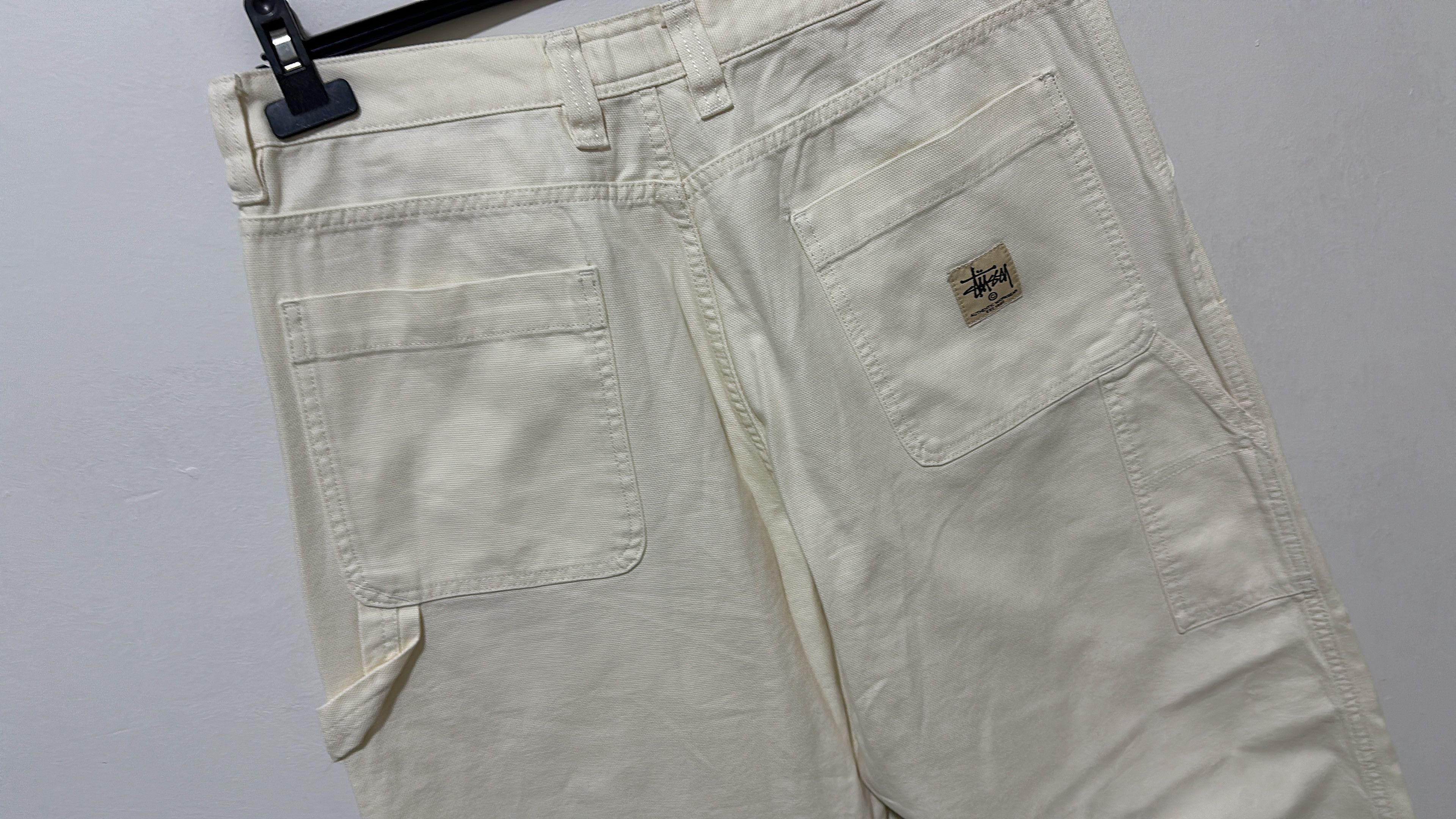 Stussy Stussy Double Knee Work Pant Bone Size 34 Size US 34 / EU 50 - 3 Thumbnail
