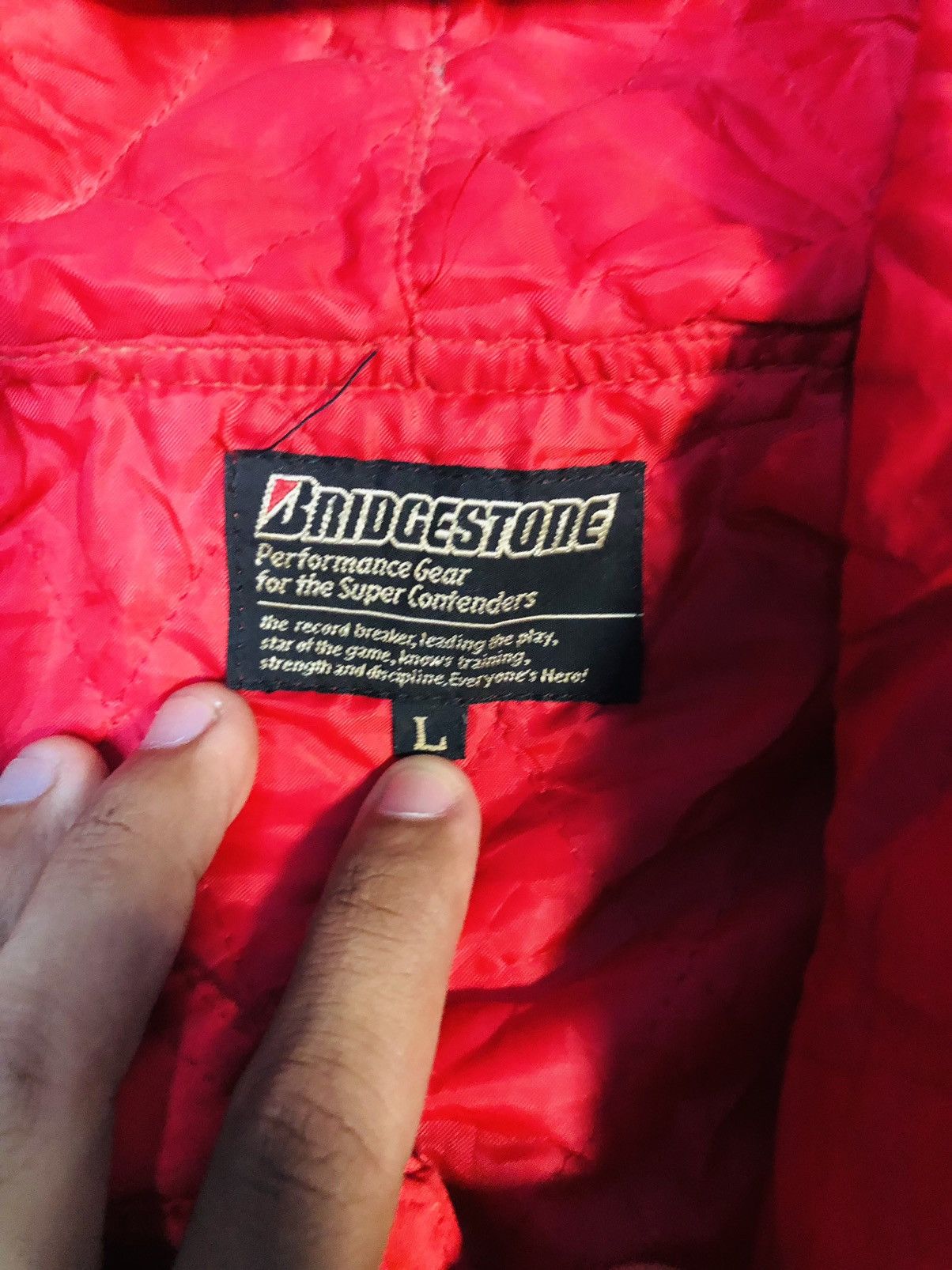 Japanese Brand Bridgestone Long Jacket Button (16) Size US L / EU 52-54 / 3 - 9 Thumbnail