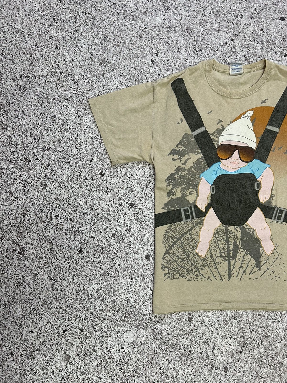 Cartoon Network × Warner Bros Vintage 2012 Warner Bros Baby Finster Man Cartoon T-Shirt Size US M / EU 48-50 / 2 - 3 Thumbnail