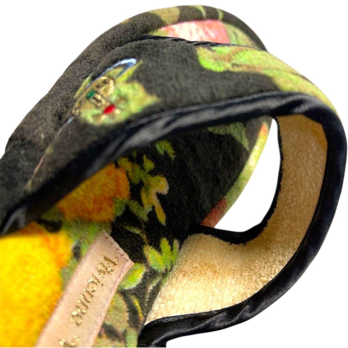 Vintage Vivienne Westwood Rose Print Room Slippers Size US 6 / IT 36 - 4 Thumbnail