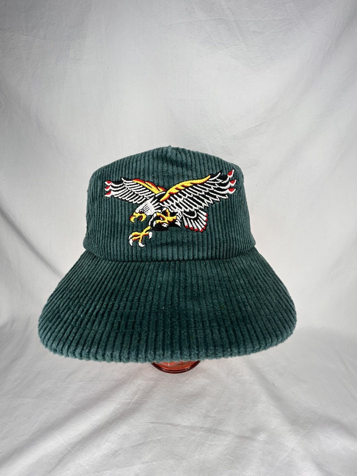 Other Indestructible MFG Corduroy Eagle Snapback Hat Green Size ONE SIZE - 1 Thumbnail
