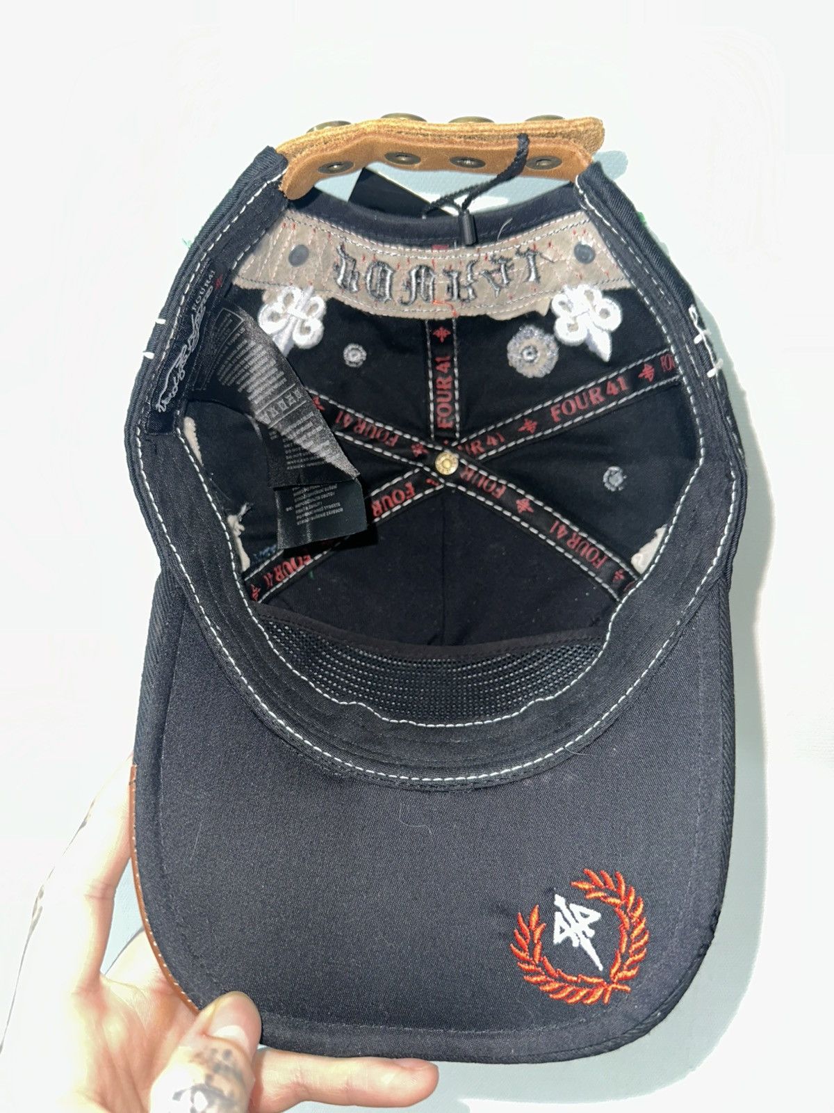Affliction Vintage four41 cap Size ONE SIZE - 6 Thumbnail