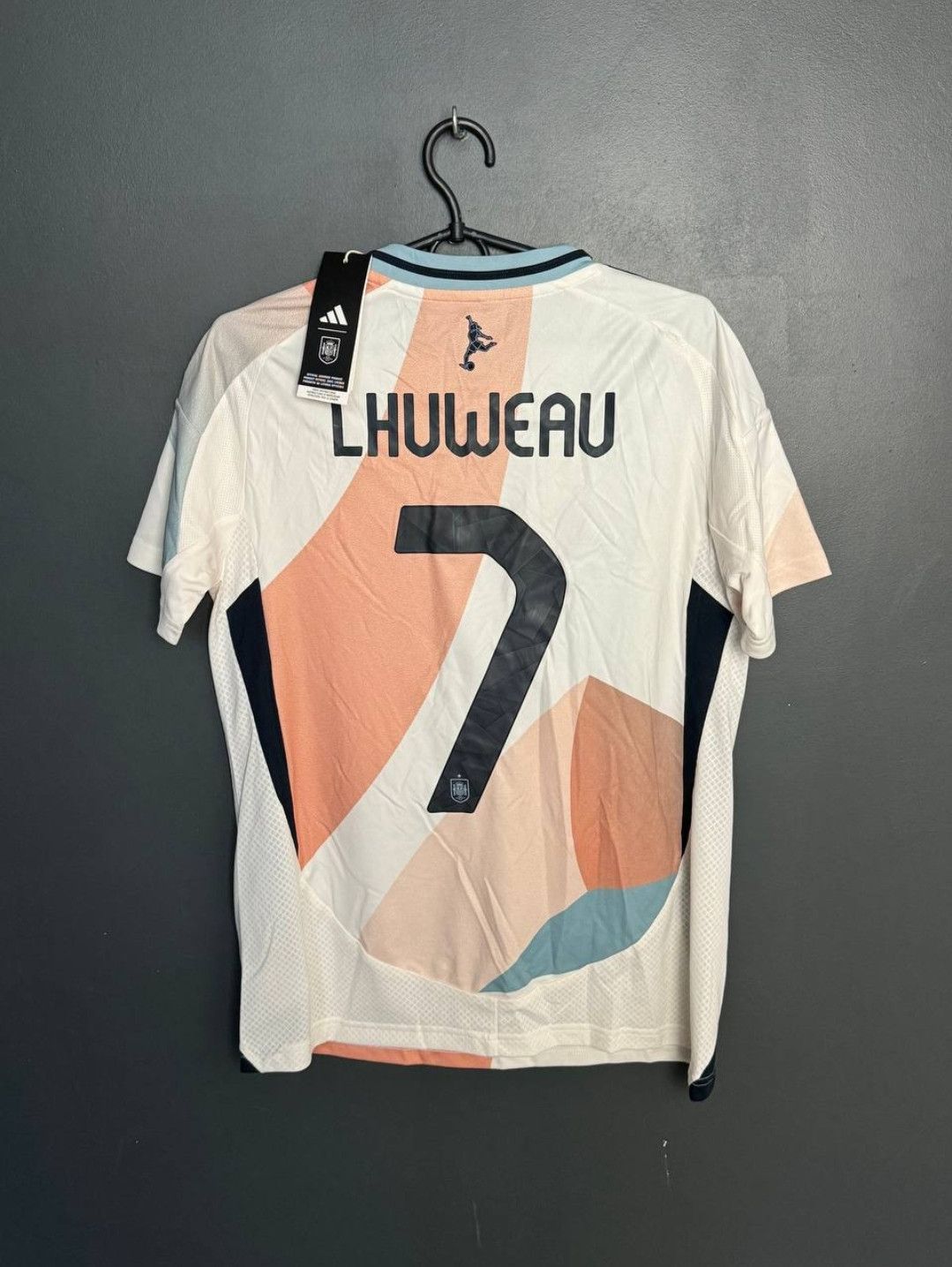 Adidas Spain Women's Football Team 2025 Away Jersey T-Shirt Size M / US 6-8 / IT 42-44 - 2 Thumbnail