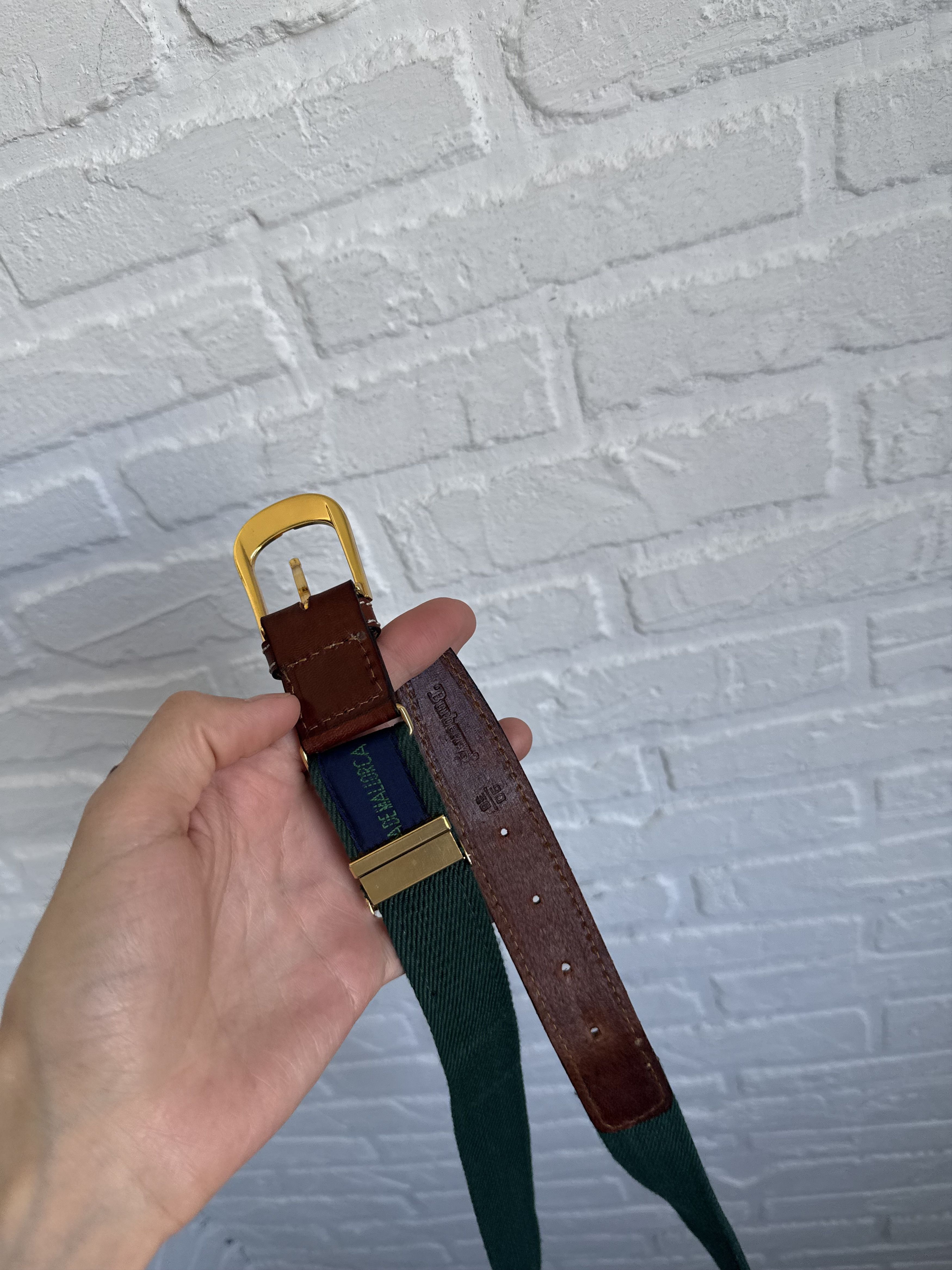 Burberry Vintage Burberrys Golf Belt Son Vida Palma De Mallorca Size ONE SIZE - 6 Thumbnail