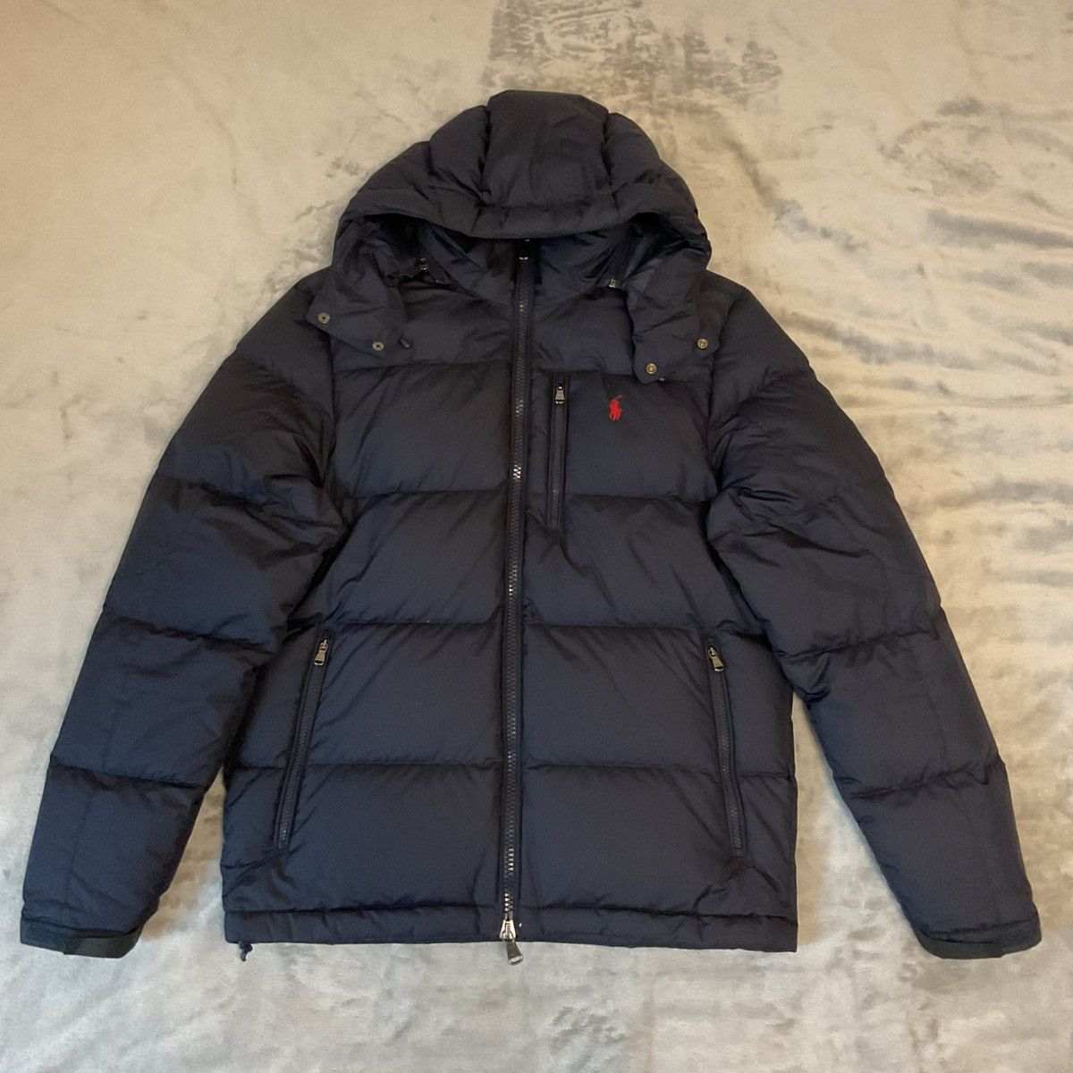 Designer × Polo Ralph Lauren × Ralph Lauren Polo Ralph Lauren Navy Blue Puffer Down Jacket size S Size US S / EU 44-46 / 1 - 3 Thumbnail
