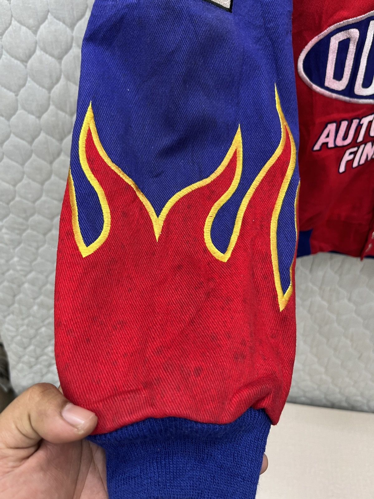 Jeff Hamilton 🔥🔥🔥STEALS JEFF HAMILTON NASCAR JACKET Size US L / EU 52-54 / 3 - 8 Thumbnail