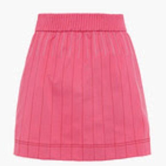 Valentino Valentino Garavani Topstitched jersey mini skirt pink Size 30" / US 8 / IT 44 - 1 Thumbnail