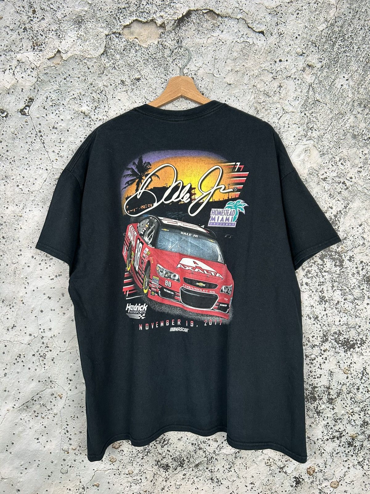 NASCAR Vintage Dale JR NASCAR Racing Graphic Tee Hype Streetwear Size US XXL / EU 58 / 5 - 1 Thumbnail