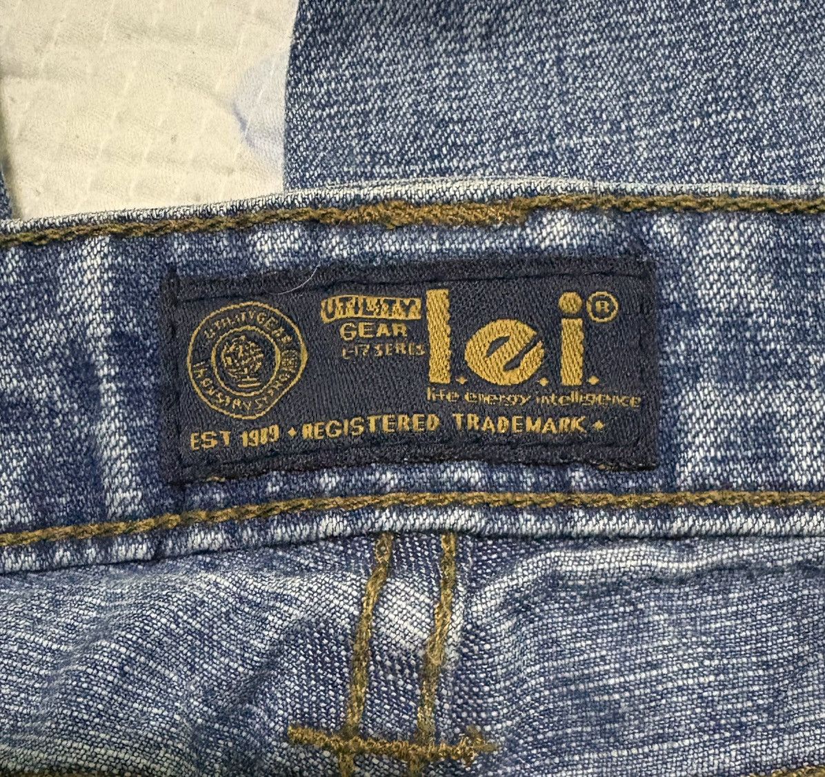 L.E.I. L.e.i Streetwear Jeans Flared Double Pocket Infront Denim Size US 32 / EU 48 - 18 Thumbnail