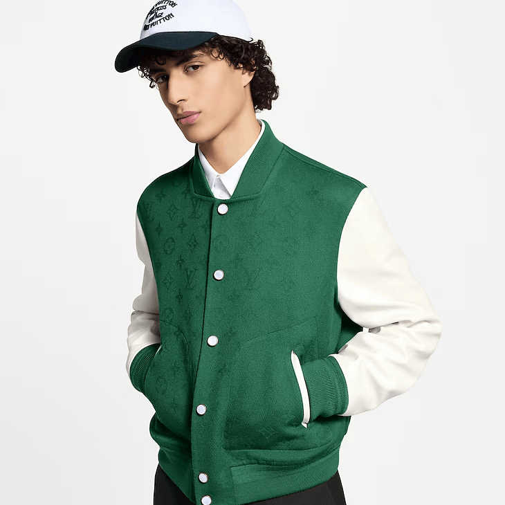 Louis Vuitton Leather Mix Monogram Varsity Jacket Size US S / EU 44-46 / 1 - 2 Thumbnail