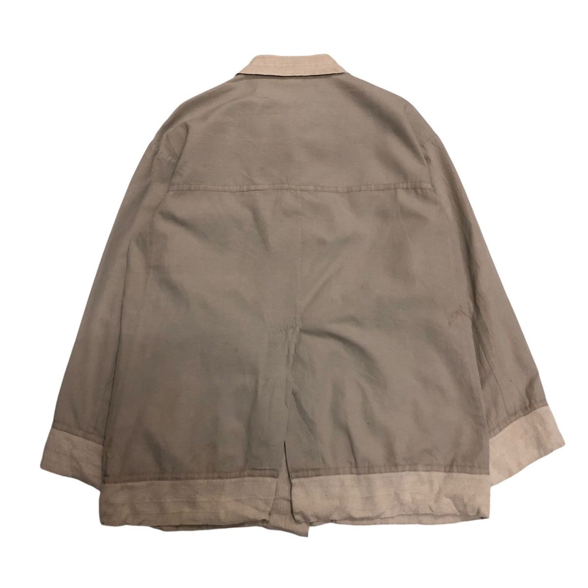 Issey Miyake 🔥VINTAGE ISSEY MIYAKE PERMANENTE MANDARIN BUTTON JACKET Size US M / EU 48-50 / 2 - 2 Thumbnail