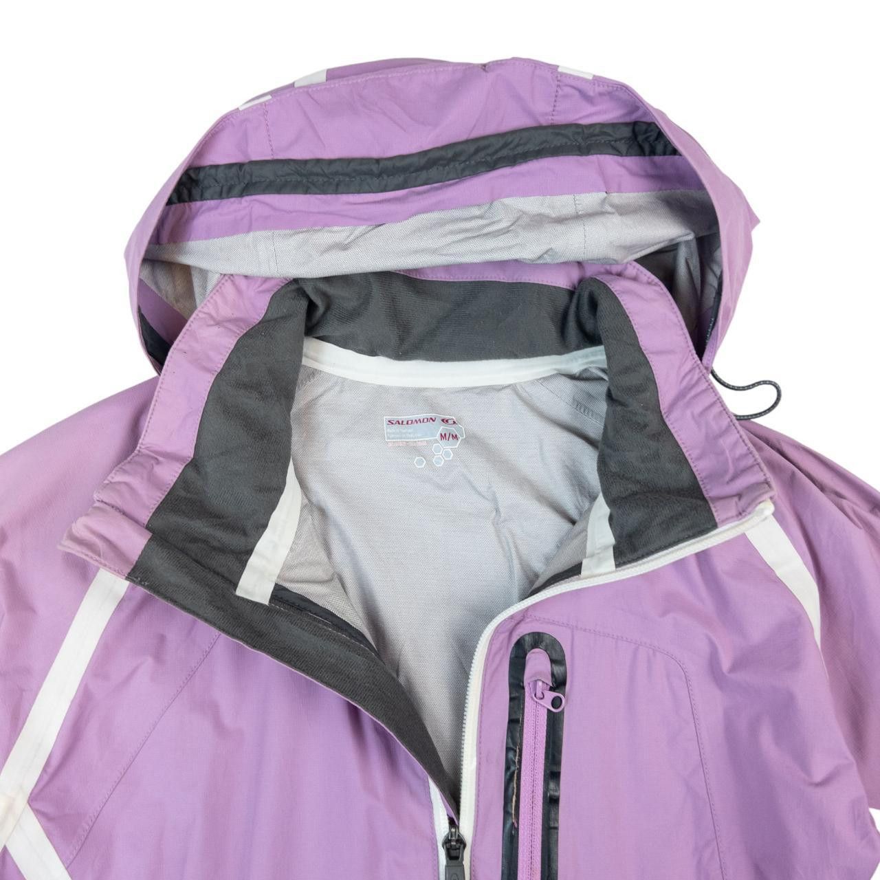 Salomon Vintage Salomon Zip Up Waterproof Jacket Womens Size M Size M / US 6-8 / IT 42-44 - 3 Thumbnail