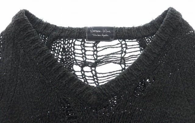 Number (N)ine Number (N)ine03aw hole sweater 2503-Nextarrow Size US M / EU 48-50 / 2 - 3 Thumbnail