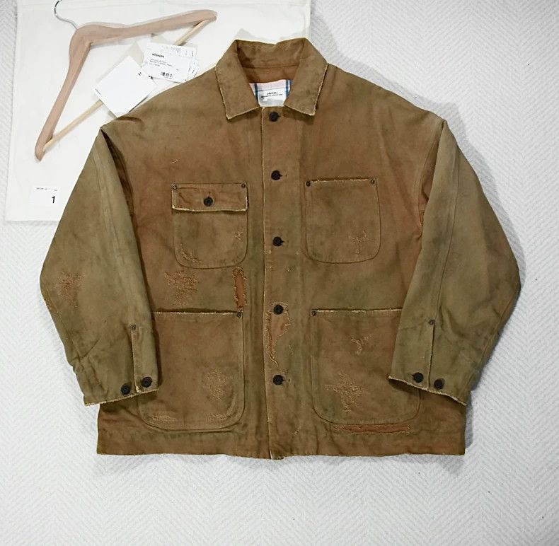 visvim MACRAY COVERALL CRASH BEIGE 3番 MACRAY COVERALL CRASH ベージュ