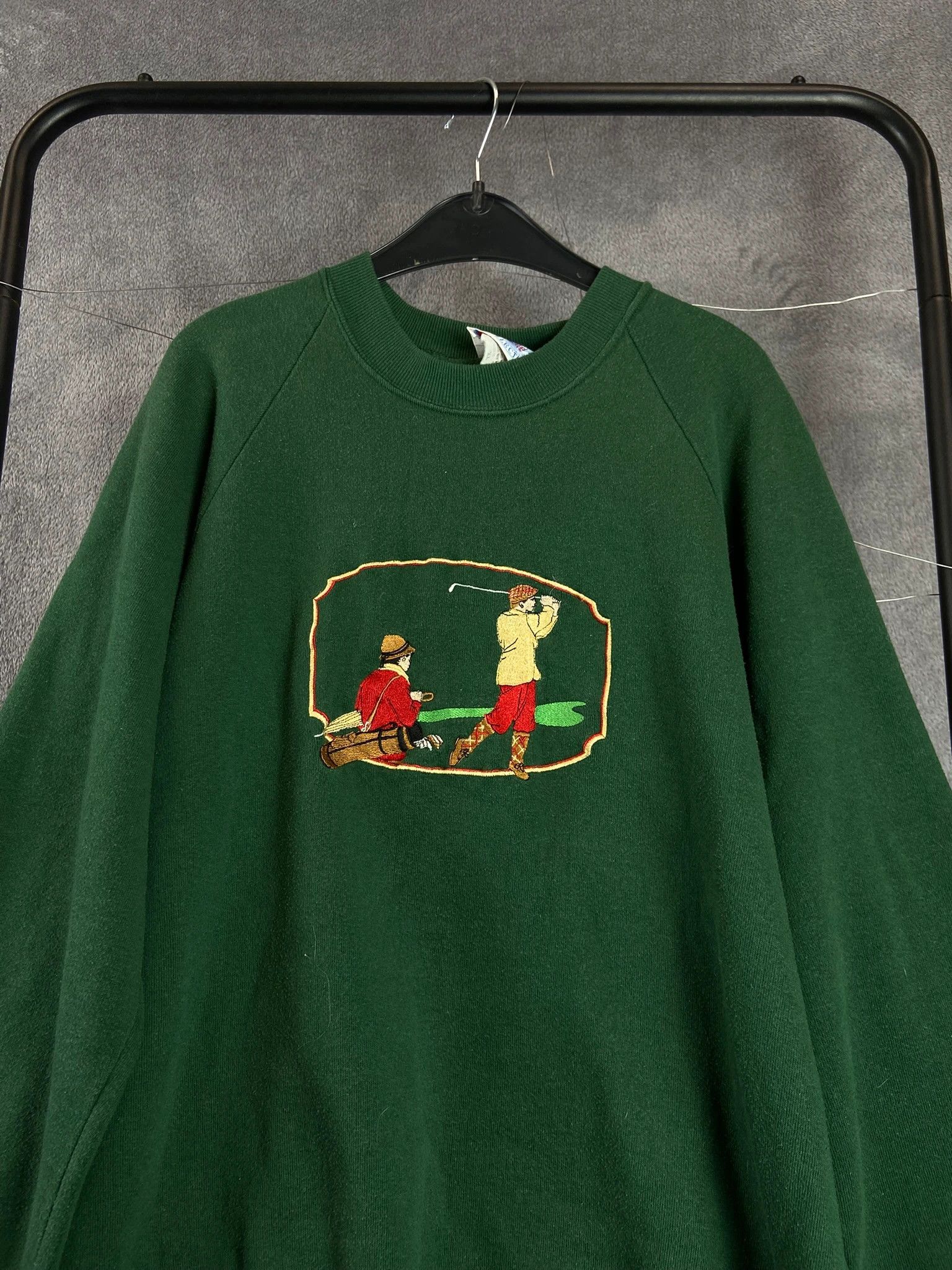 Vintage Golf House Collection Crewneck Embroidered XL Y2K Size US XL / EU 56 / 4 - 2 Thumbnail
