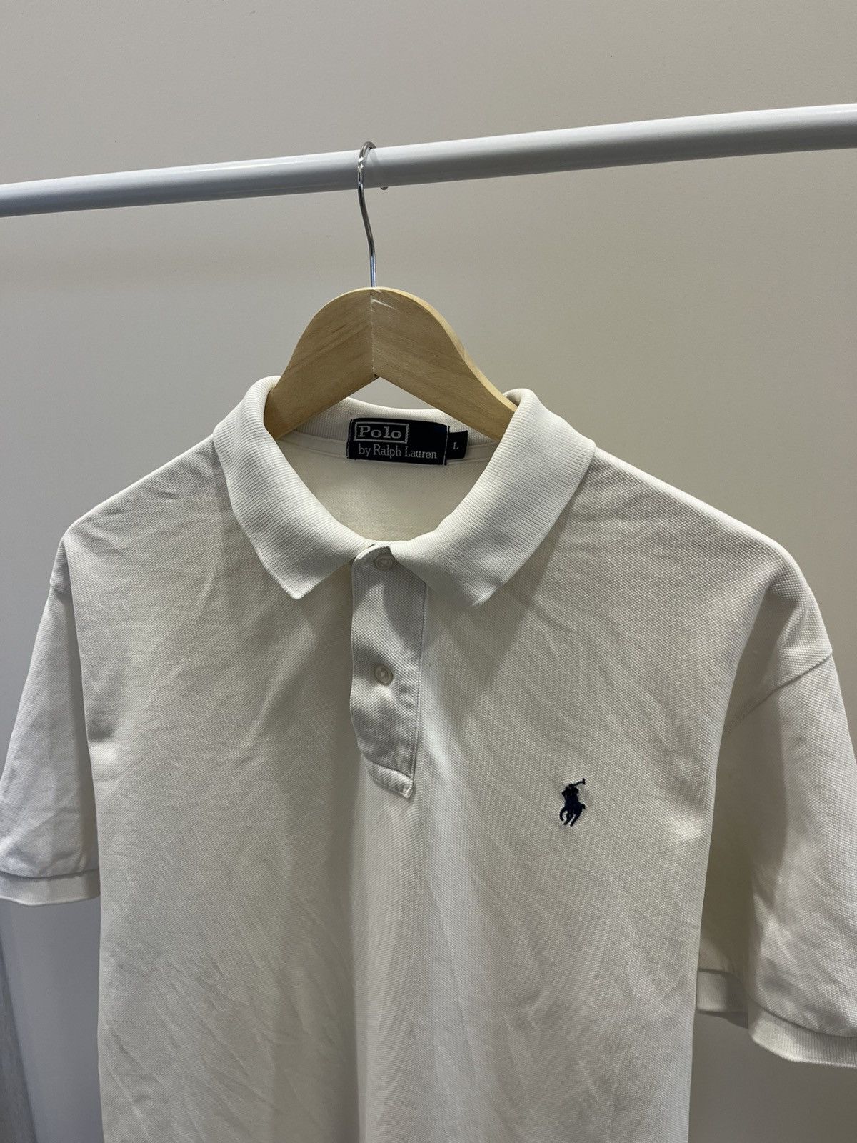 Polo Ralph Lauren Y2K 2000’s VTG Vintage Polo Ralph Lauren Polo Shirt Size US L / EU 52-54 / 3 - 2 Thumbnail