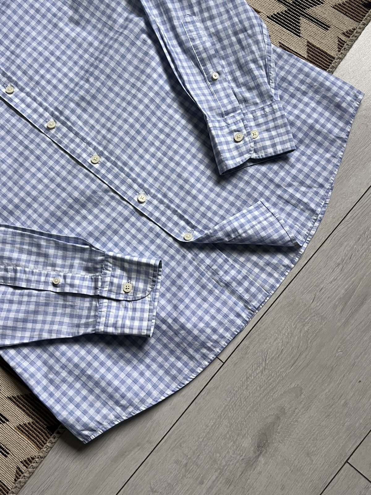 Hackett Hackett London Button Up Luxury Shirt Size US L / EU 52-54 / 3 - 6 Thumbnail