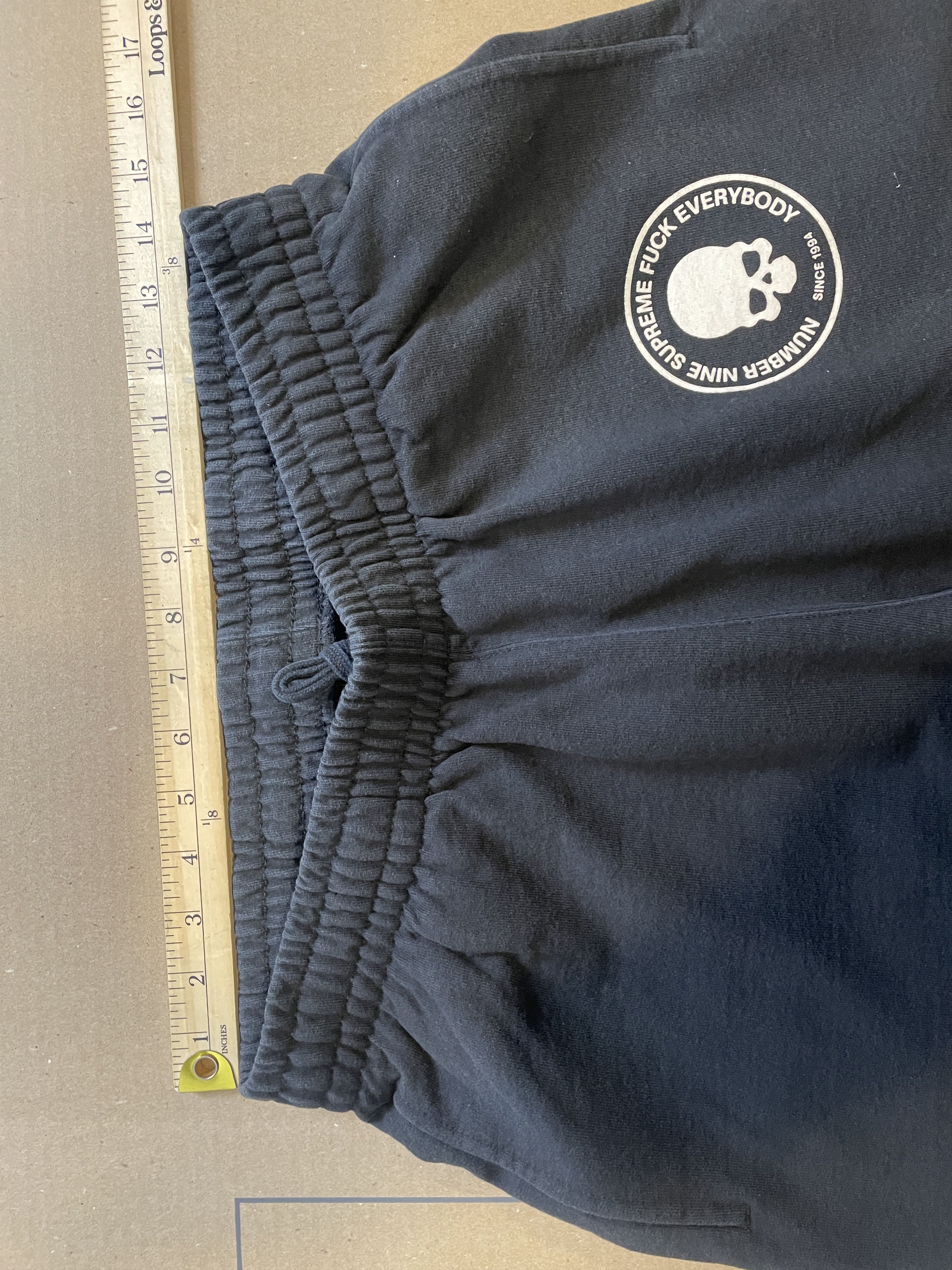 Number (N)ine × Supreme DRAWSTRING SWEATPANTS SMALL Size US 30 / EU 46 - 8 Thumbnail
