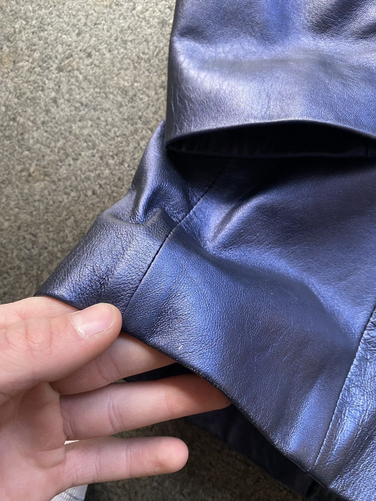Gianfranco Ferre × Vintage Vintage Gianfranco Ferre GF Leather Jacket Size M / US 6-8 / IT 42-44 - 12 Thumbnail
