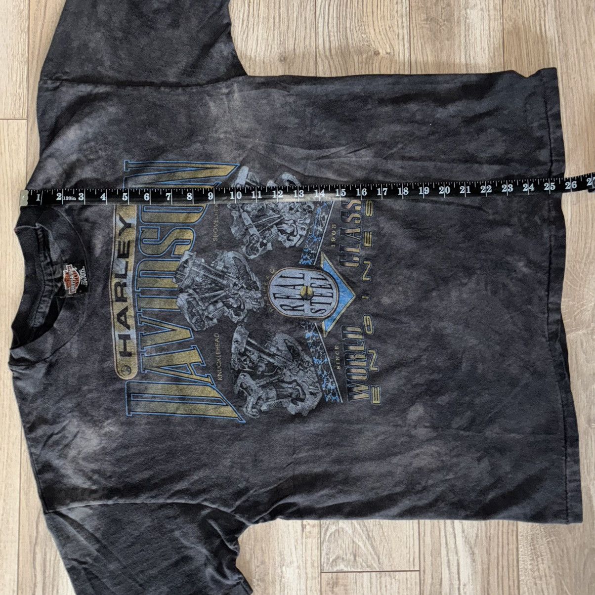 Harley Davidson 90s Harley Davidson faded tee Size US L / EU 52-54 / 3 - 7 Thumbnail