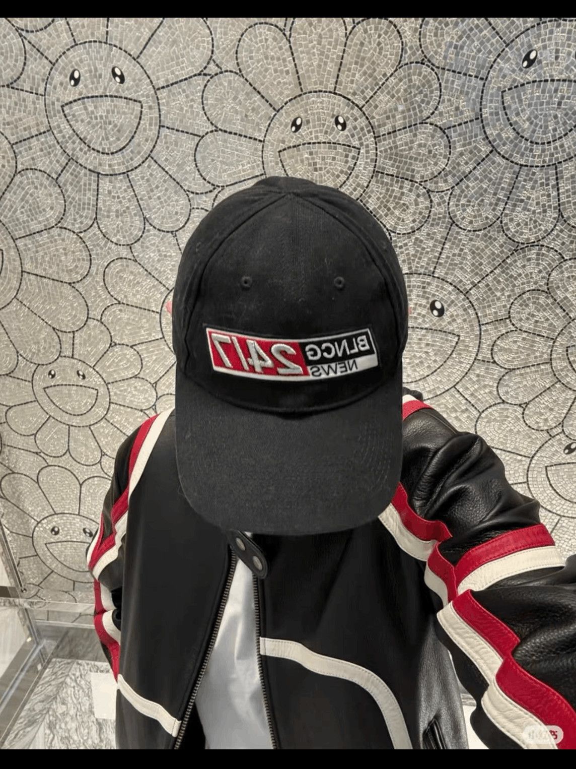 Balenciaga Balenciaga Sz L Balenciaga 2417 Logo Hat-2506 Size ONE SIZE - 5 Thumbnail