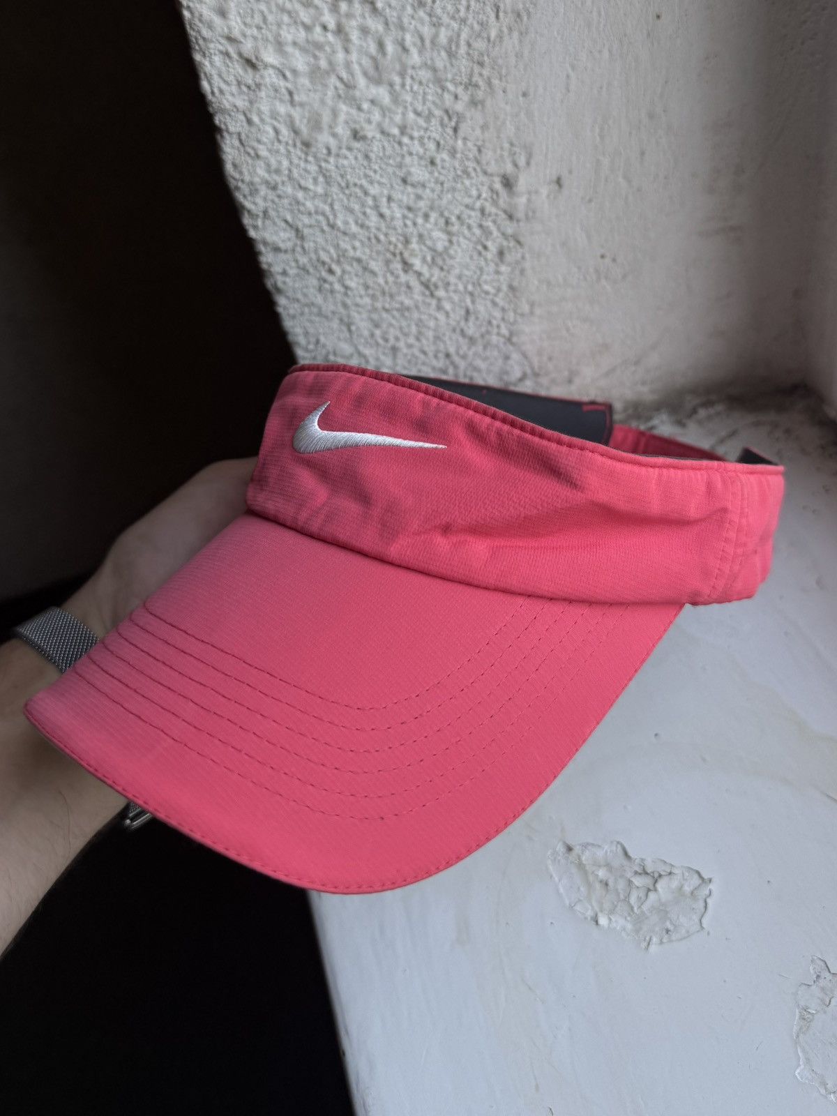 Nike Nike Vintage Pink Golf Cap Streetwear Y2K mini swoosh Size ONE SIZE - 5 Thumbnail
