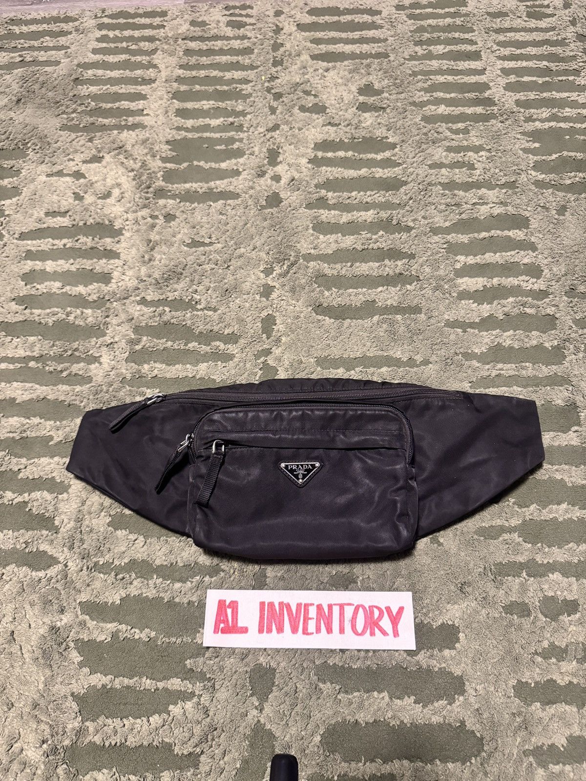 メンズ 00s archive PRADA SPORT Nylon Waist Bag