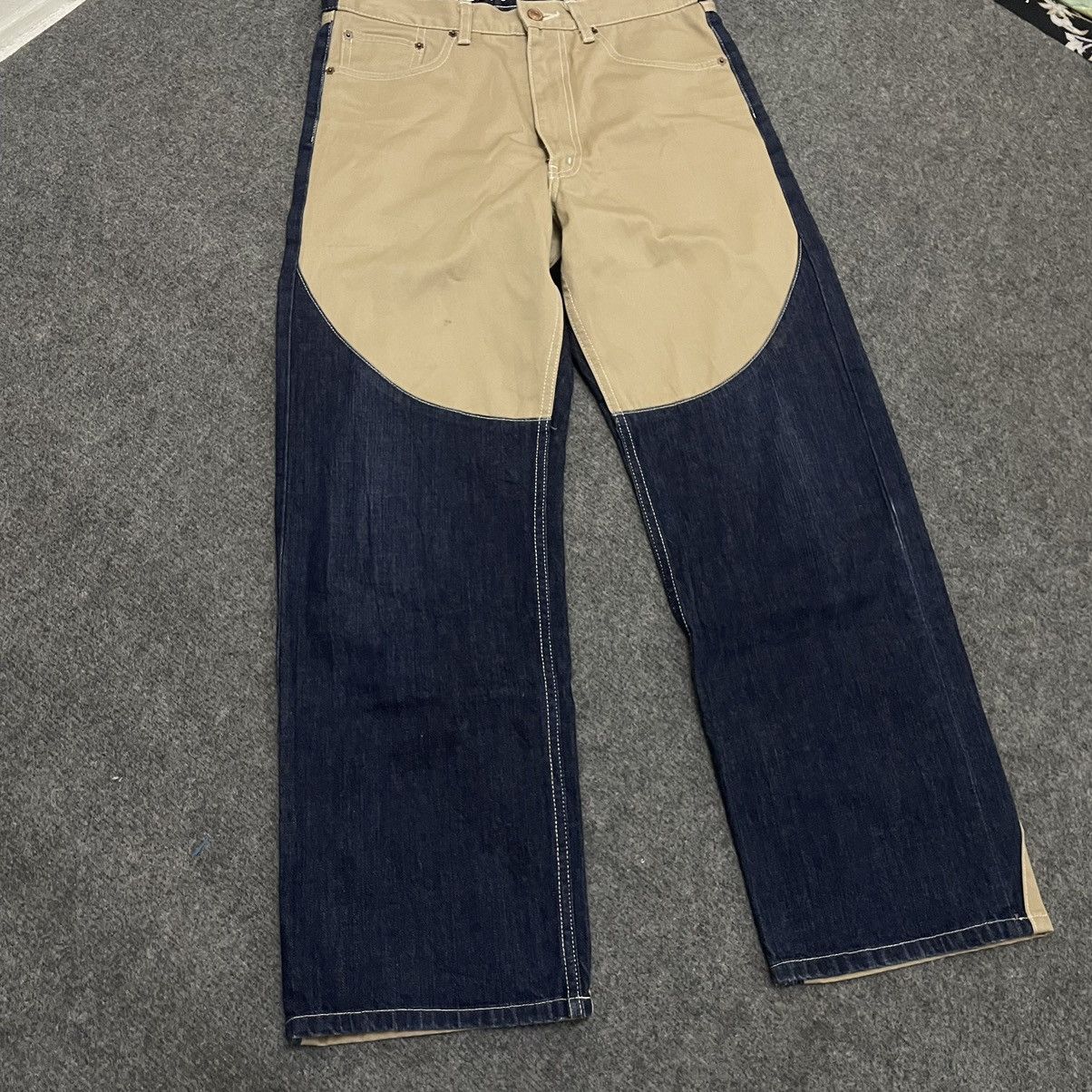Daytona × Japanese Brand Setagaya AF Base Rare Design Jeans Kapital Style Size US 31 - 2 Thumbnail