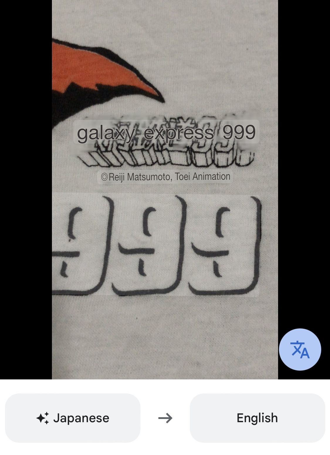 Cartoon Network × Japanese Brand × Vintage Vintage Top 90s Anime Galaxy Express 999 Tshirt Size US M / EU 48-50 / 2 - 5 Thumbnail