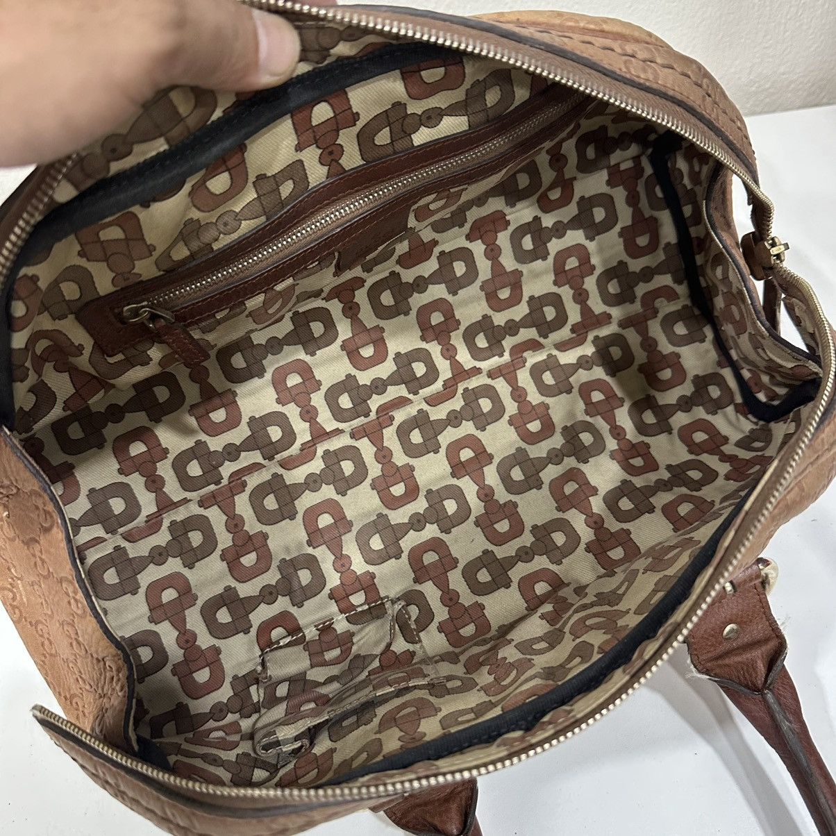 Gucci ‼️LASTDROP‼️ GUCCI BROWN GUCCISSIMA SIGNORIA LARGE DOME BAG Size ONE SIZE - 10 Thumbnail