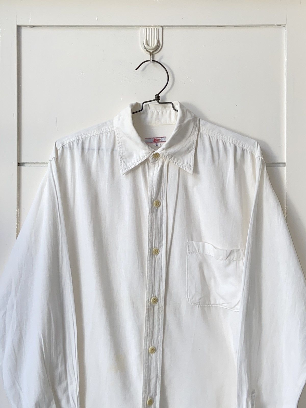 45rpm 45RPM White Shirt Size US L / EU 52-54 / 3 - 2 Thumbnail