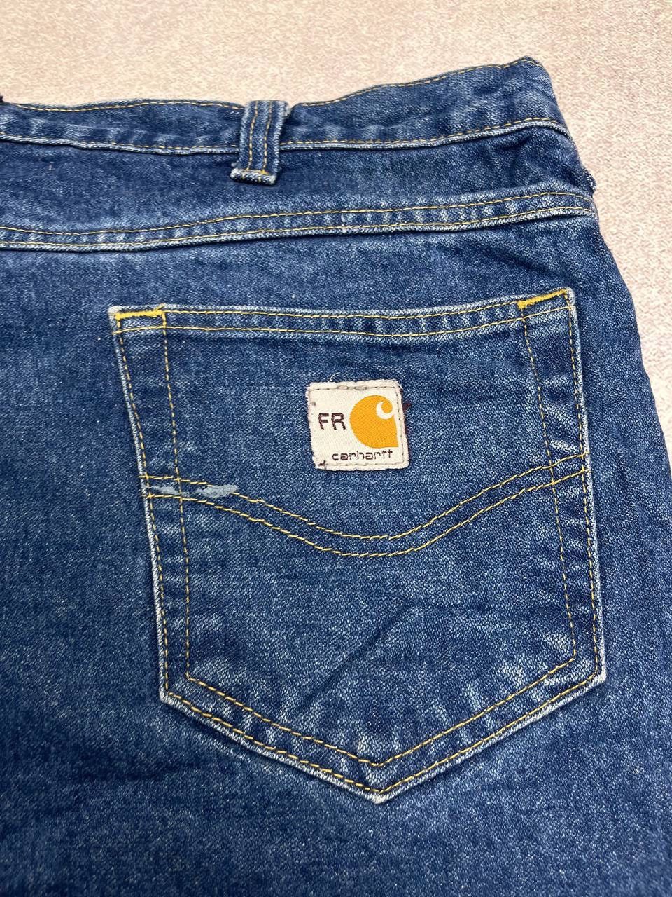 Other Vintage Carhartt Baggy Denim Workwear Jeans Y2K 42x32 Size US 42 / EU 58 - 3 Thumbnail