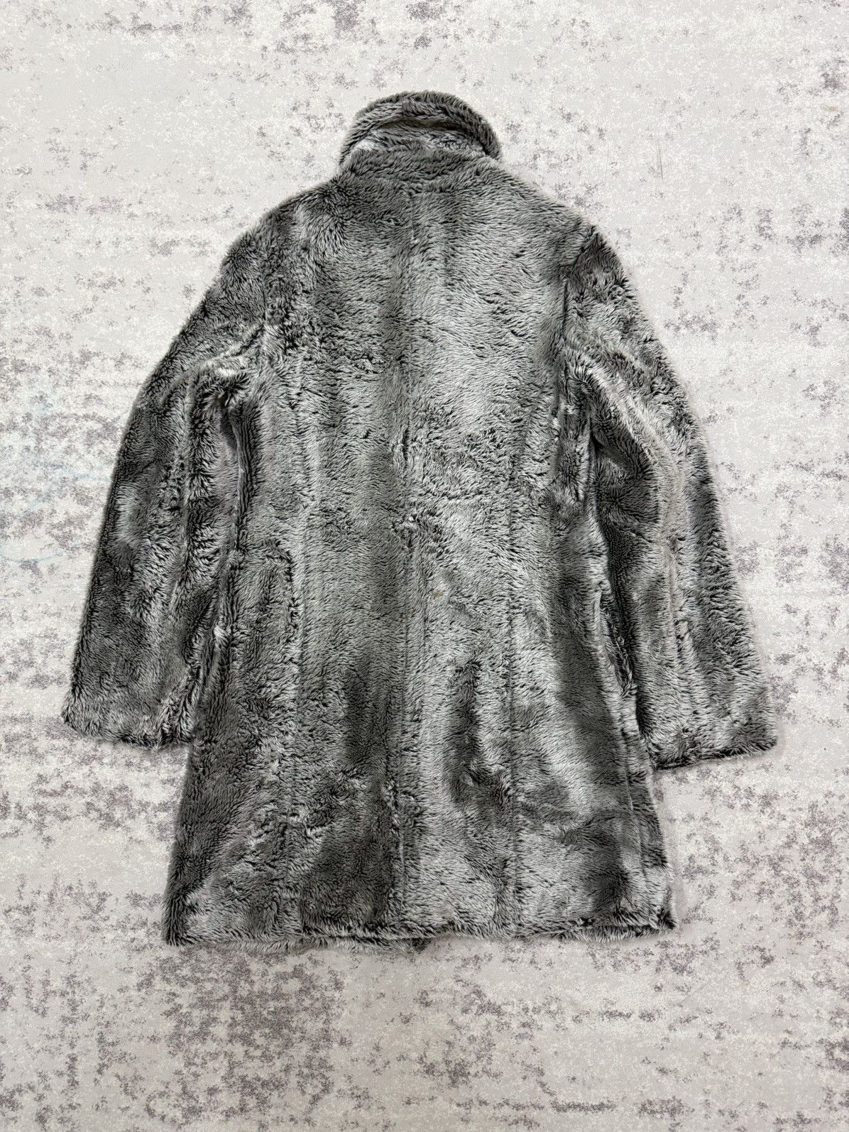 Japanese Brand PEYTON PLACE PPFM by FIVE FOX FAUX FUR LONG COAT JACKET Size S / US 4 / IT 40 - 12 Thumbnail