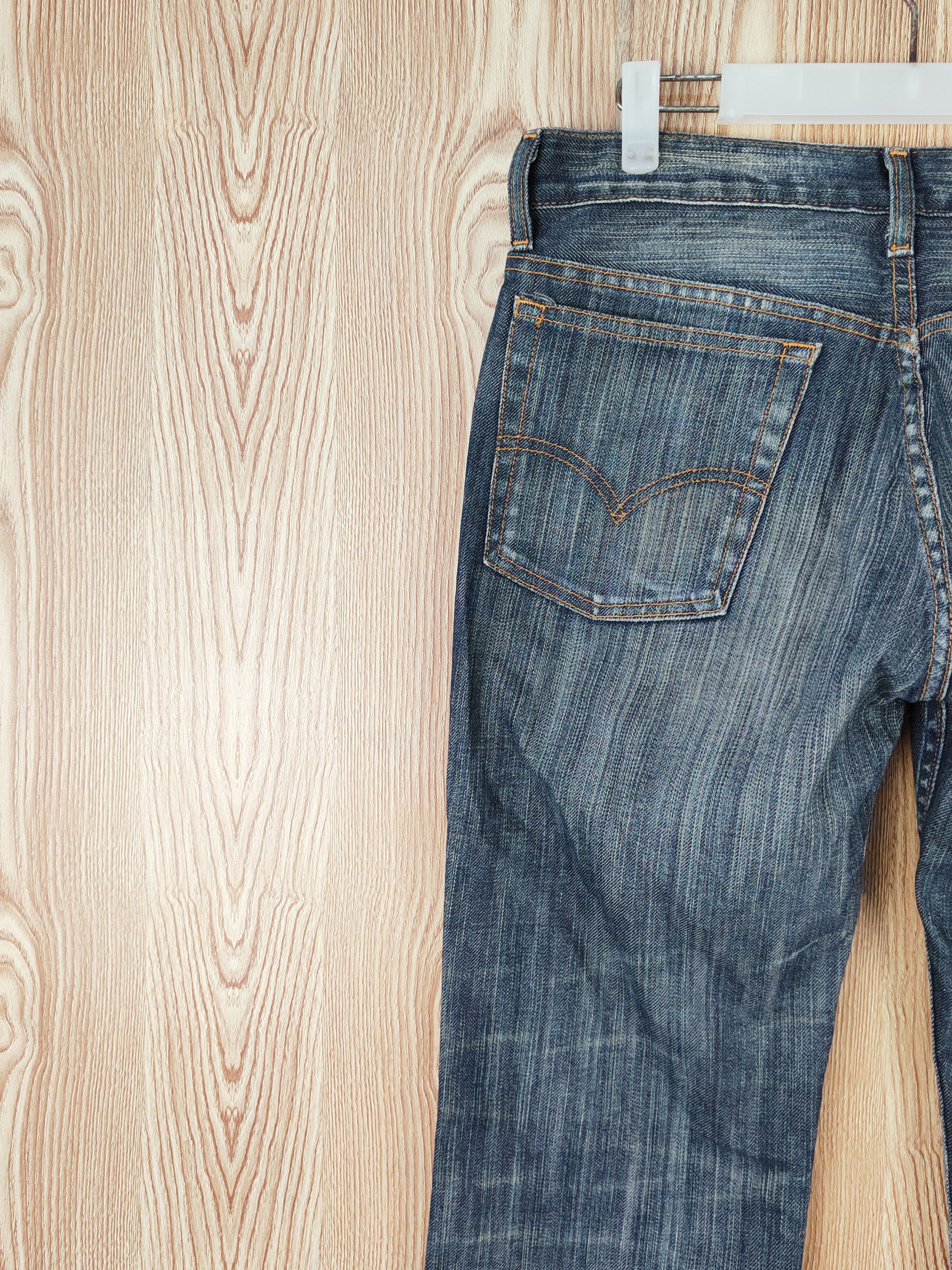 Levi's 517 Levi's Dark Blue Distressed Ripped Jeans #W489 Size US 32 / EU 48 - 8 Thumbnail