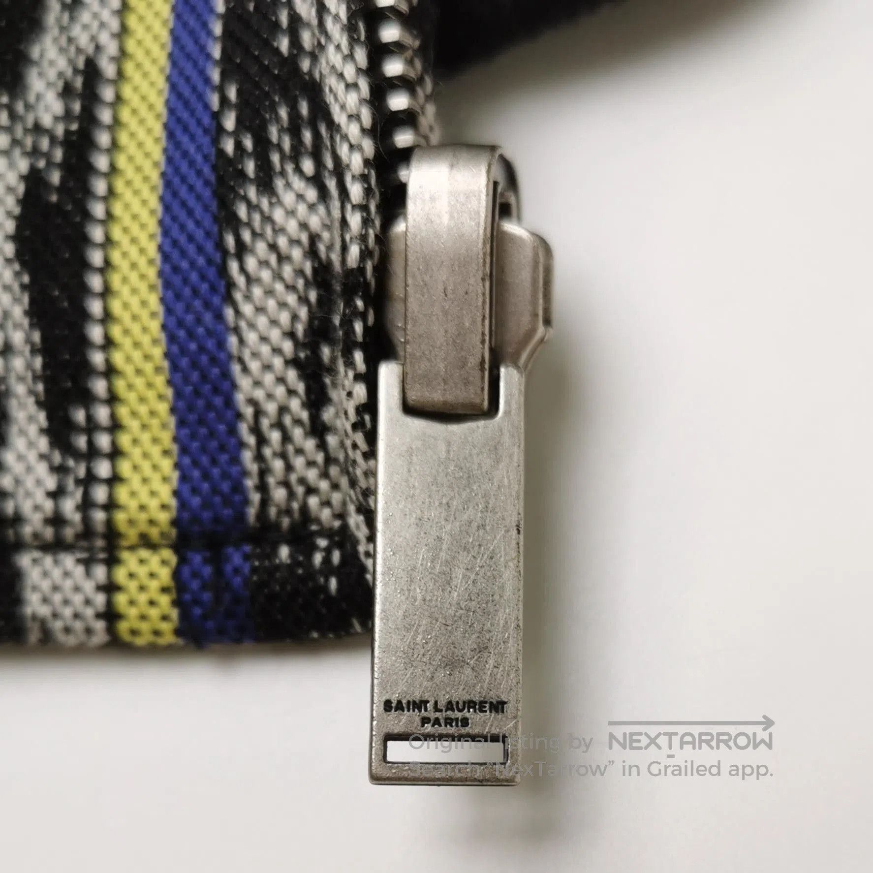 Saint Laurent Paris Saint Laurent Striped Zip. Size US M / EU 48-50 / 2 - 1 Thumbnail