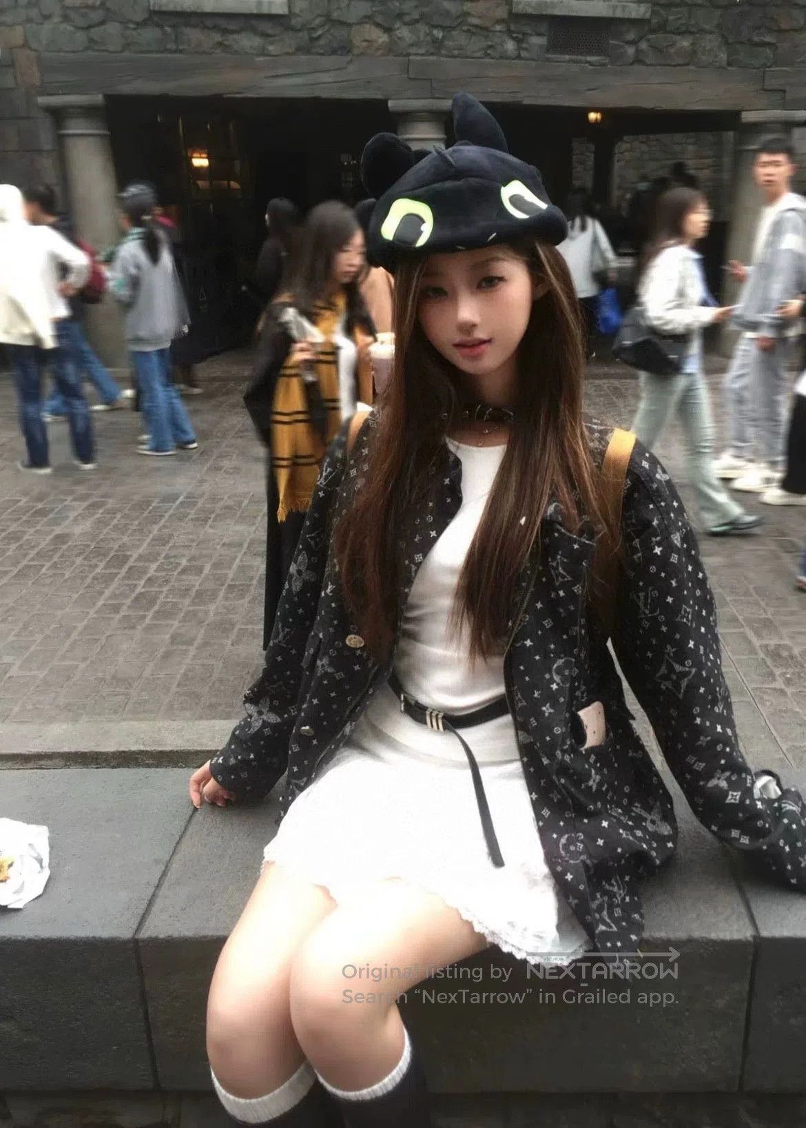 Louis Vuitton LV Black Logo Printed Jacket Size 48. Size US M / EU 48-50 / 2 - 8 Thumbnail