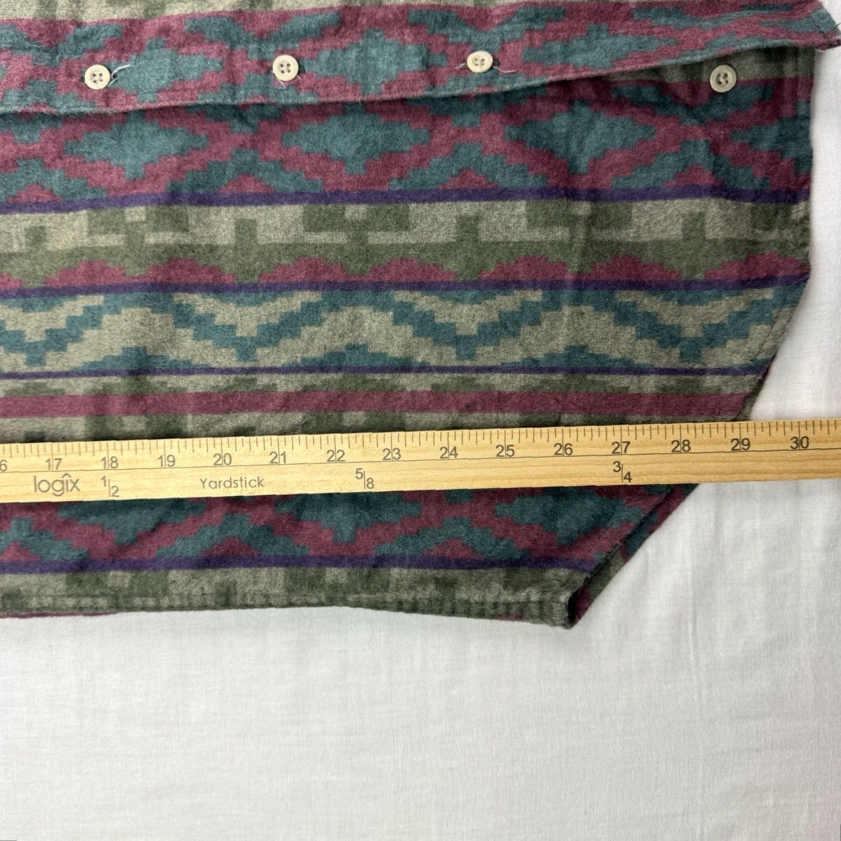 Vintage VINTAGE Woolrich Shirt Button-Up Adult Small Red Aztec Western 90s Mens Shirt Size US S / EU 44-46 / 1 - 5 Thumbnail