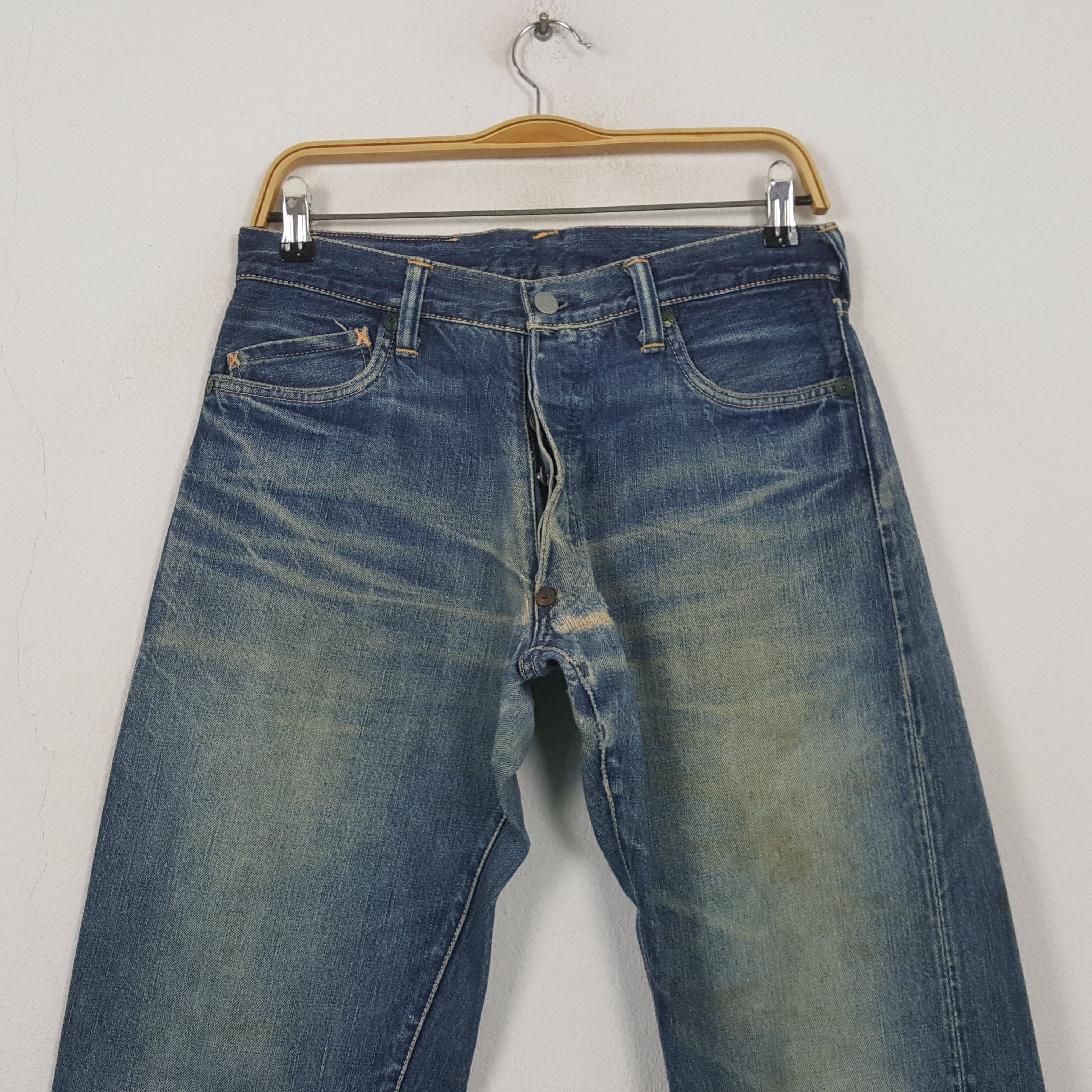 Evisu Vintage Evisu Japanese Brand Daicock Custom Denim Jeans RR9 Size US 30 / EU 46 - 5 Thumbnail