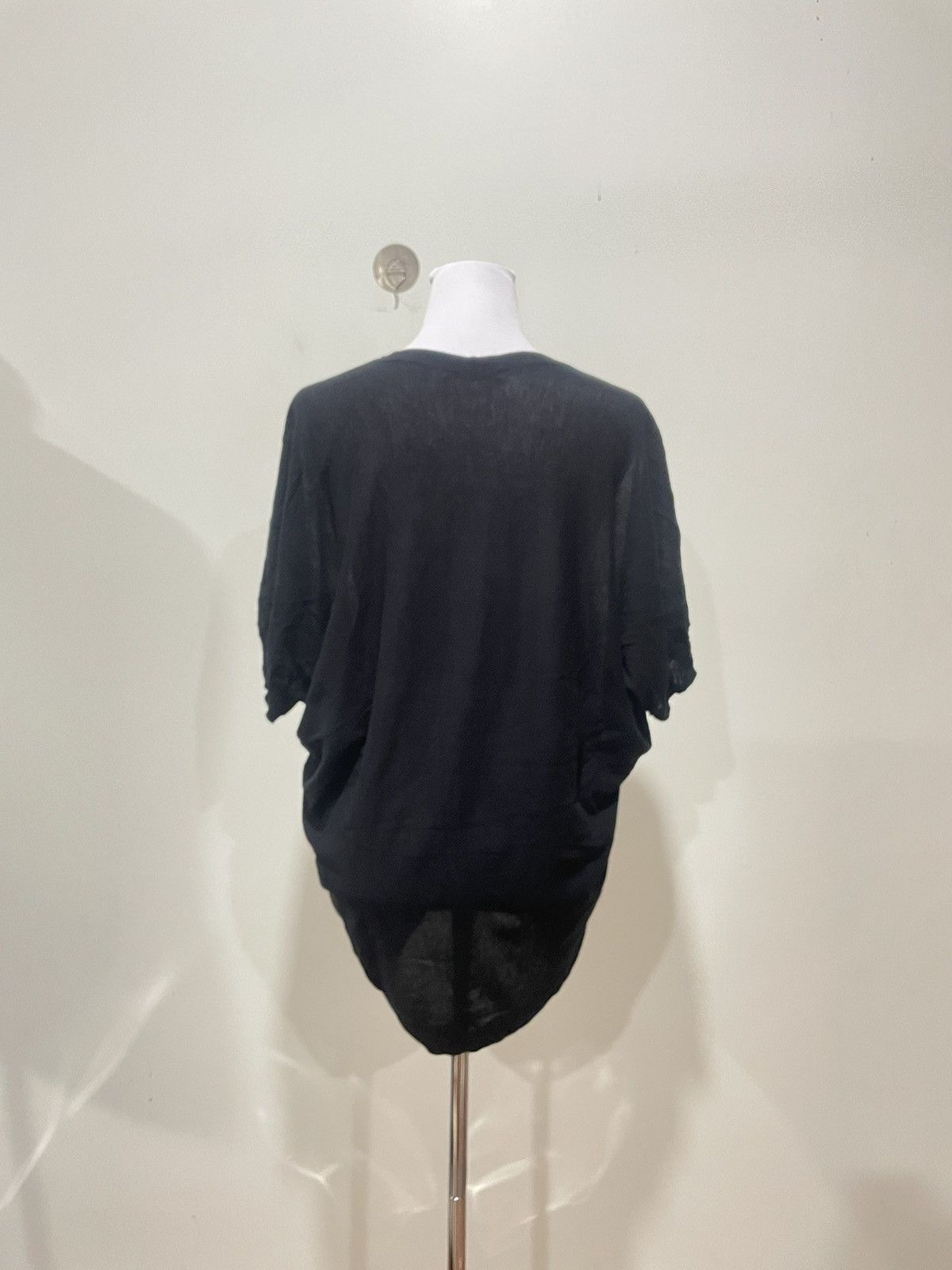 Zucca Zucca Black Blouse Size M / US 6-8 / IT 42-44 - 2 Thumbnail